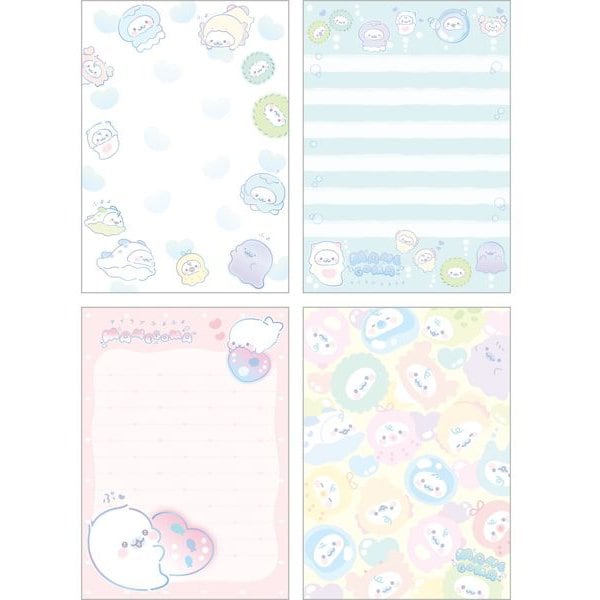 Memoblok Groot - Mamegoma: I Love Fluffiness - Blue