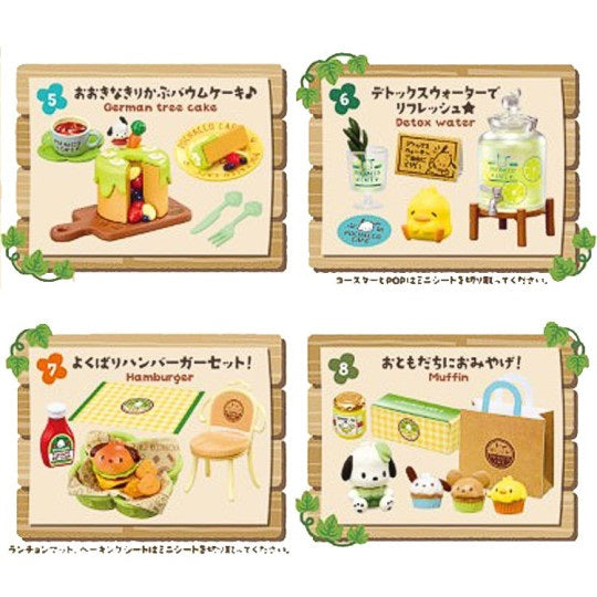 Re-Ment Pochacco's Cafe - Blind Box - 1 PCS