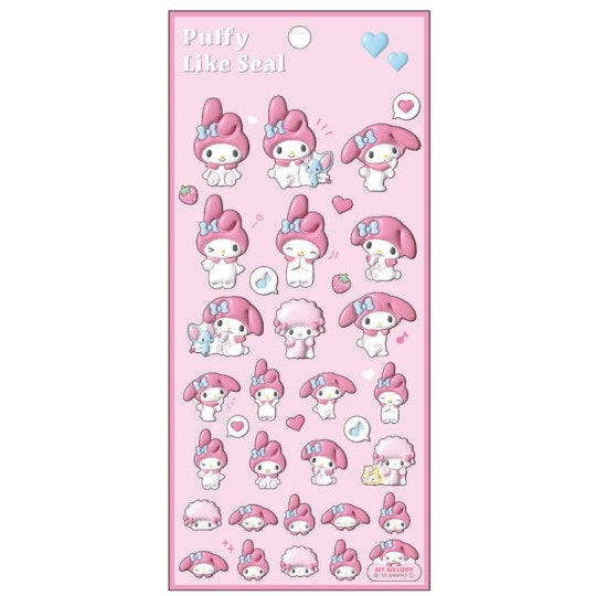 Stickervel 3D - My Melody: Puffy Like Seal