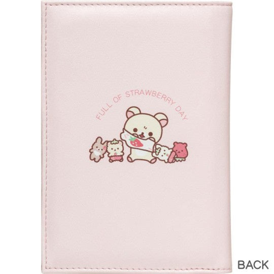 Korilakkuma A5 Card Organizer - Full of Strawberry Day