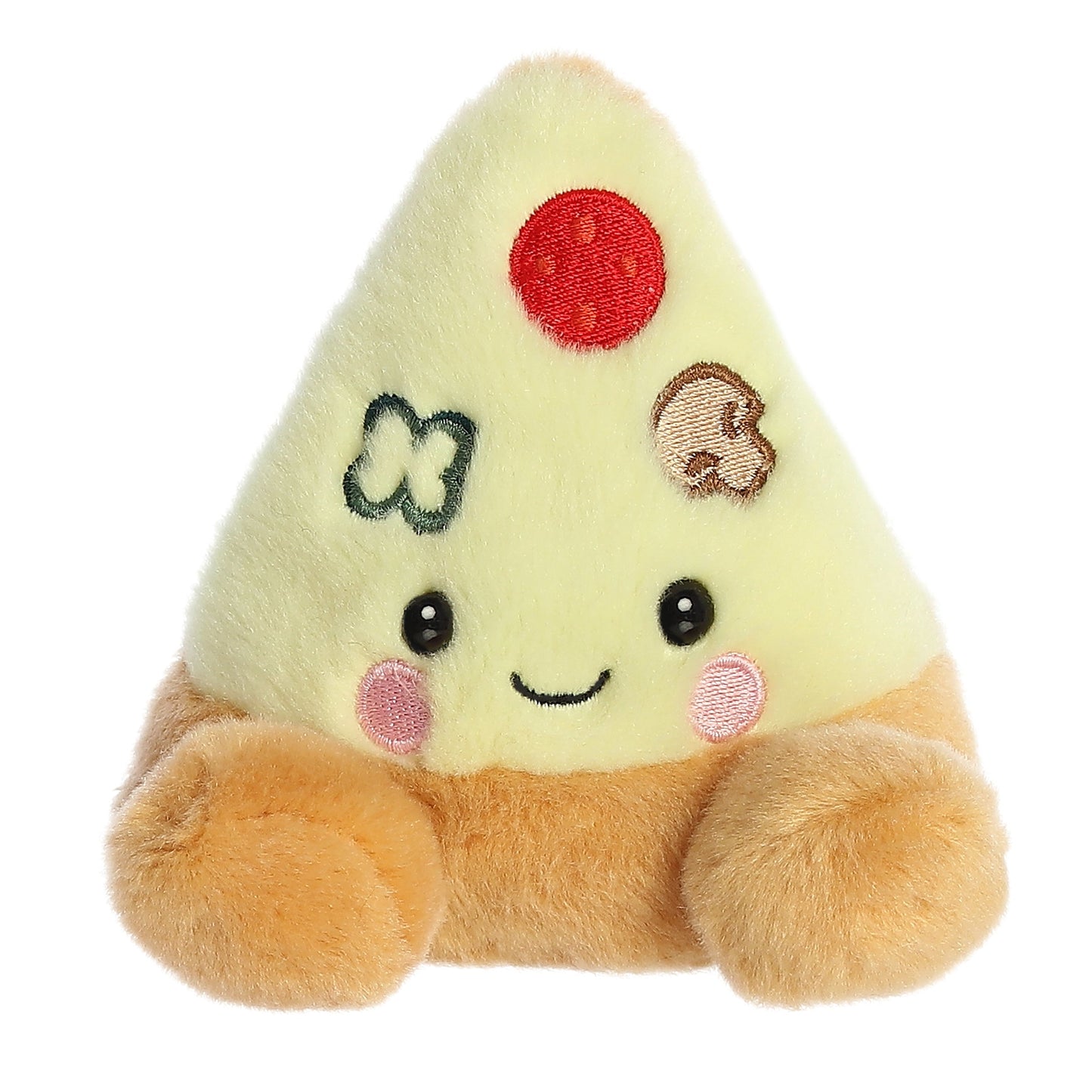 Peppa Pizza Slice Palm Pal Plush - 13 cm