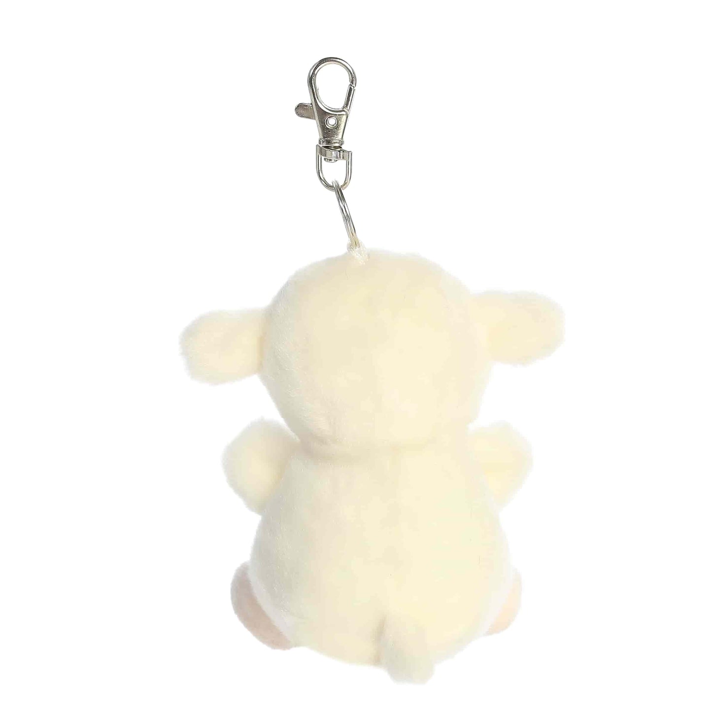 Woolly Lamb Palm Pal Clip-On Keychain - 10 cm