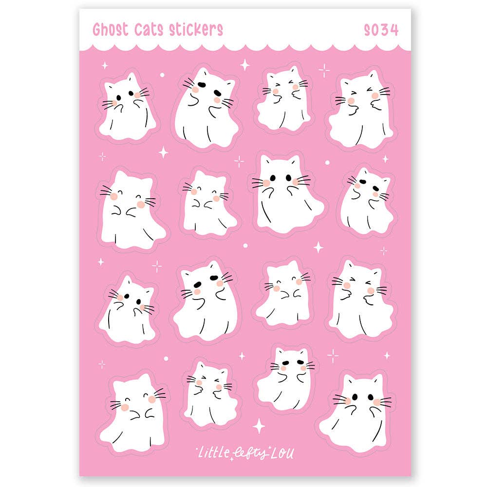 Stickervel Spooky Cats