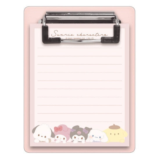 Memoblok met Clipboard - Sanrio Characters - Daze Chill Time