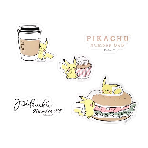 Pokémon Stickerzakje - Pikachu Café