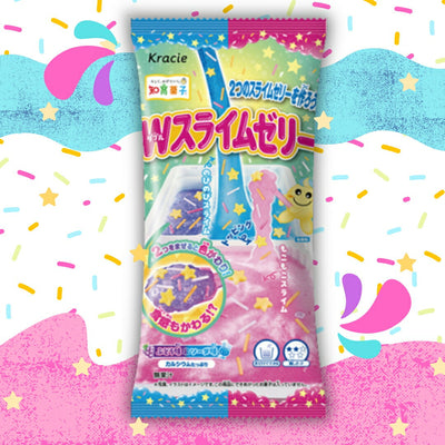 Popin Cookin Double Slime Jelly - Grape & Soda