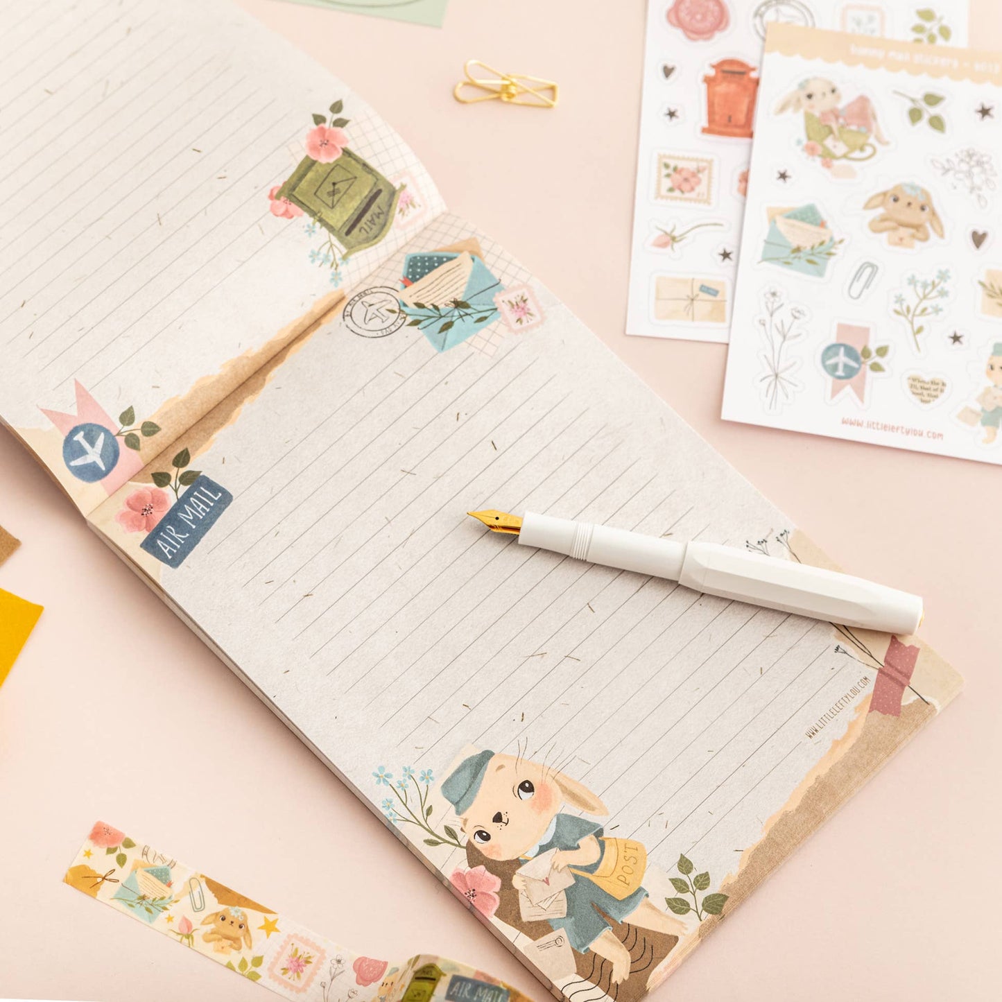 Stickervel Air Mail