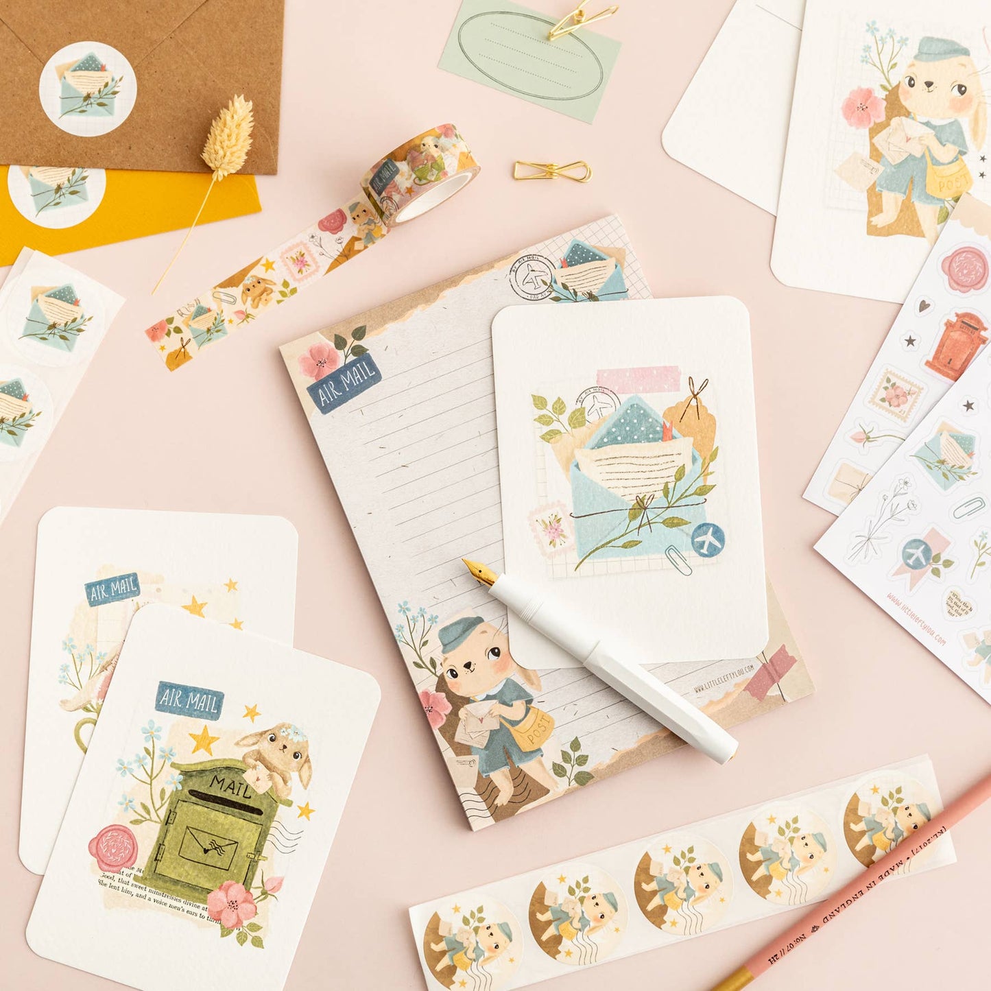 Stickervel Air Mail