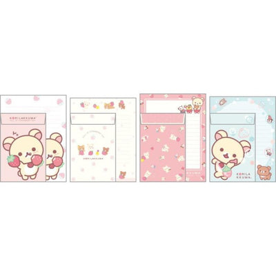 Briefpapierset - Korilakkuma Full of Strawberry Day - Strawberry