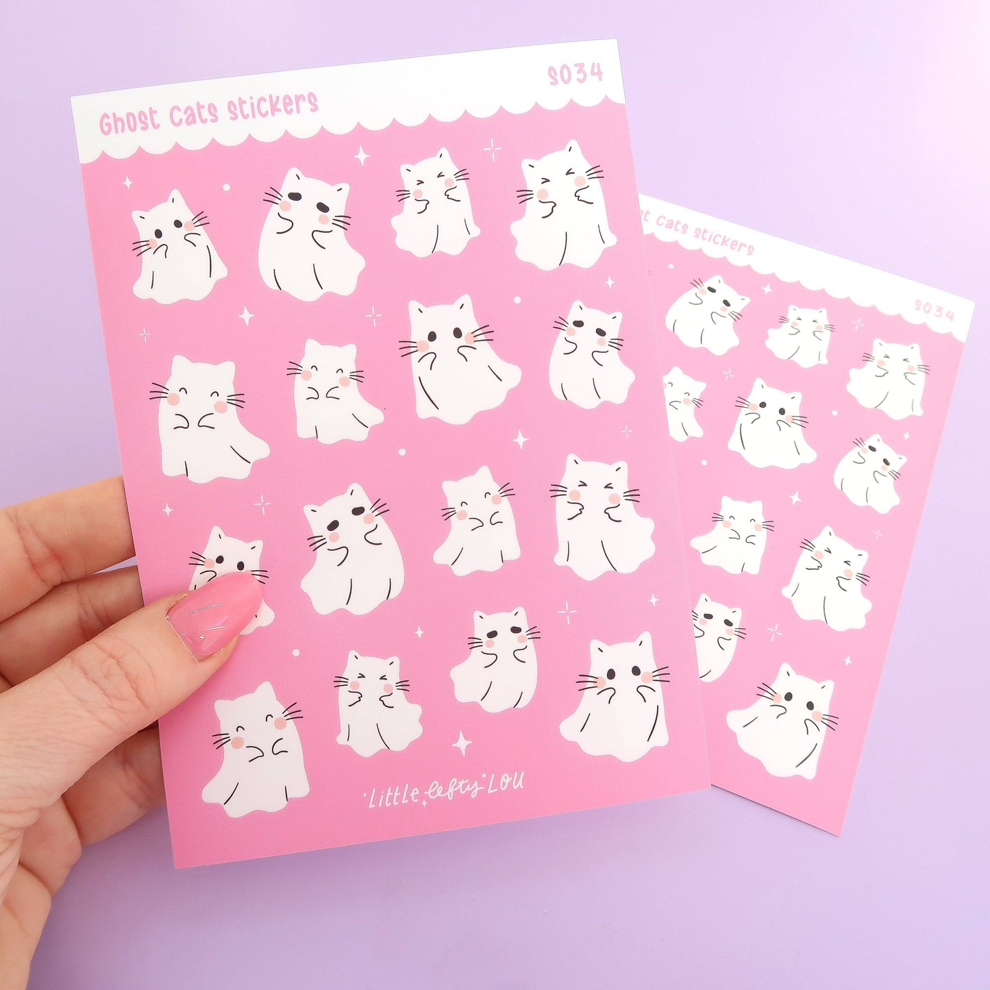Stickervel Spooky Cats