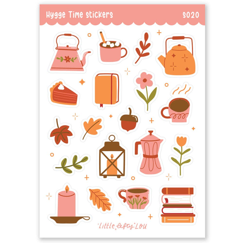 Stickervel Hygge Time