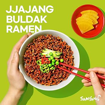 Samyang Buldak Jajang Stir-Fried Noodles - 5 Pack