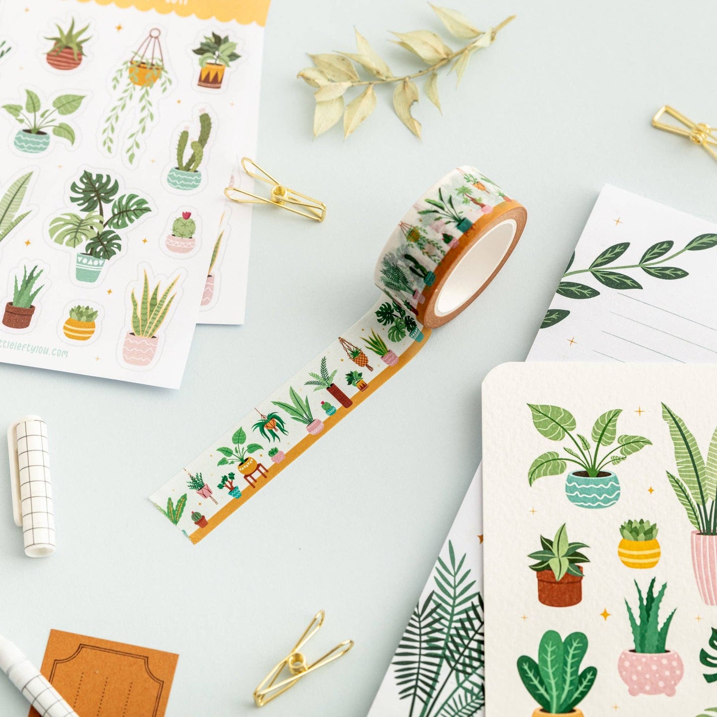 Stickervel Kamerplanten