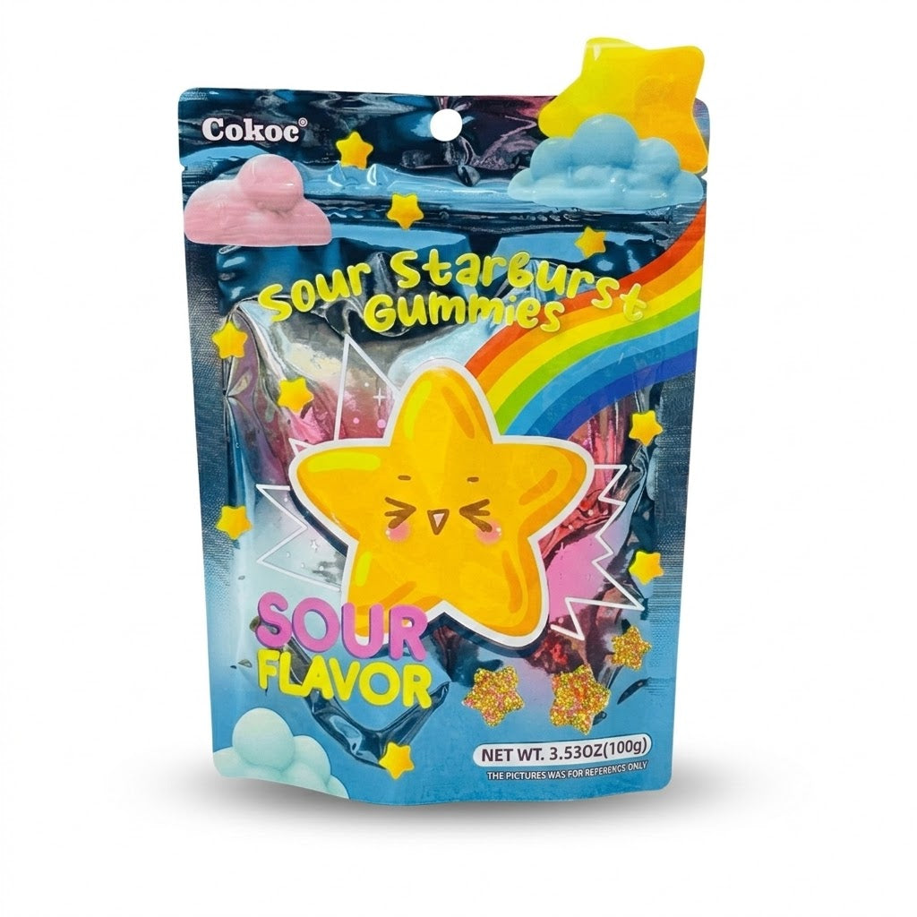 Sour Starburst Gummies - Sour Fruit Flavor