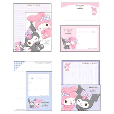 Briefpapierset - Sanrio Characters - My Melody & Kuromi