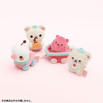 Korilakkuma Mini Plush Set van 2 - Full of Strawberry Day