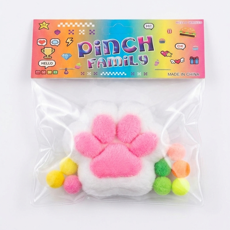 Taba Squishy Cat Paw - Kies je kleur