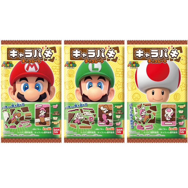 Charapaki Chocolate Bar - Bandai Super Mario THT 31-12-2025