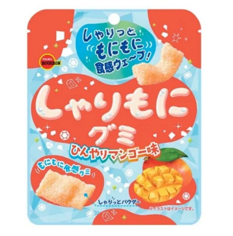 Bourbon Sharimoni Gummy Cool Mango Flavor THT 31-12-2025