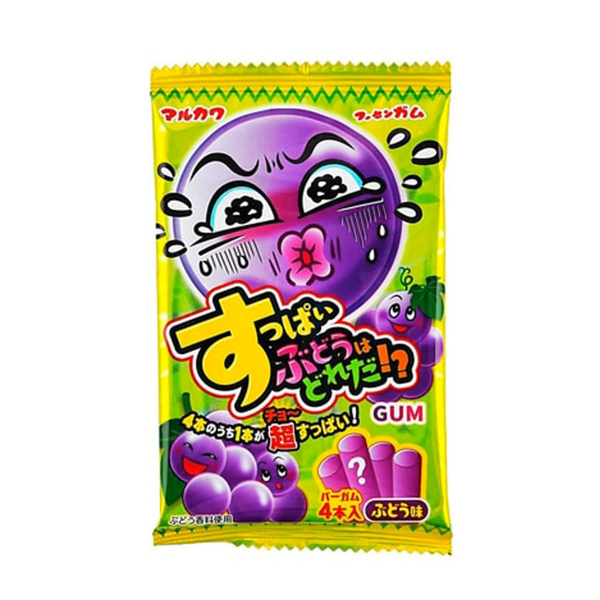 Marukawa Suppai Roulette Gum – Sour Grape