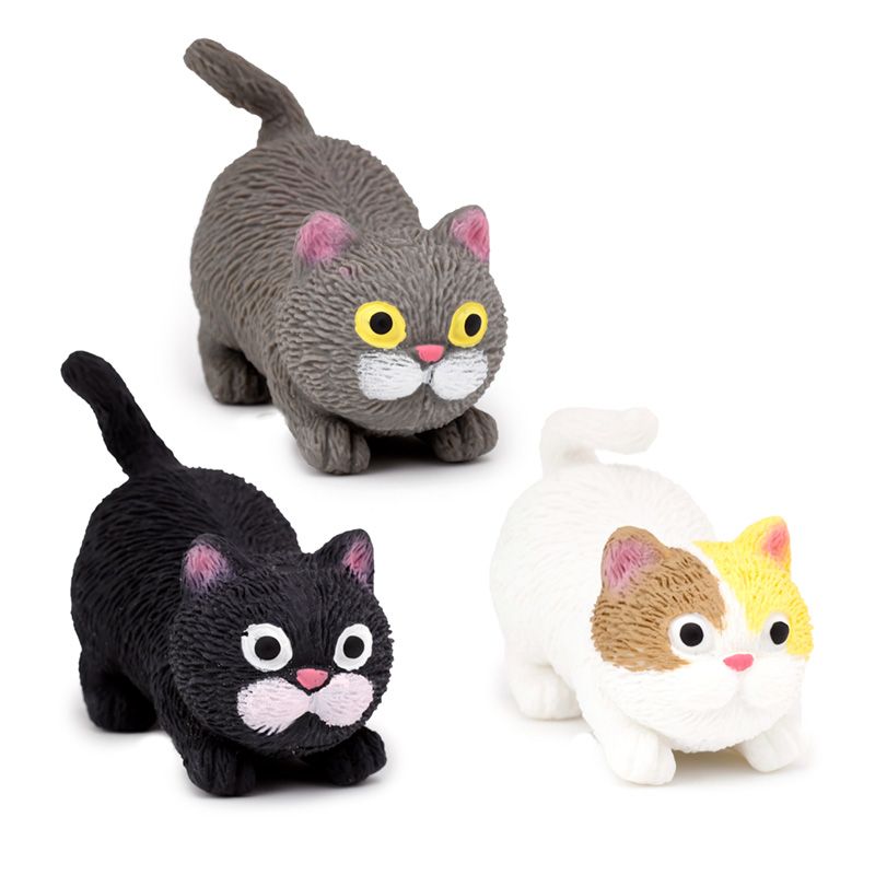 Stretch Cat Stress Toy - Kies je design