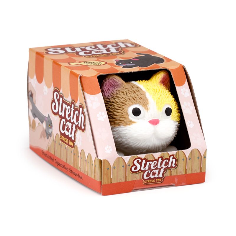 Stretch Cat Stress Toy - Kies je design