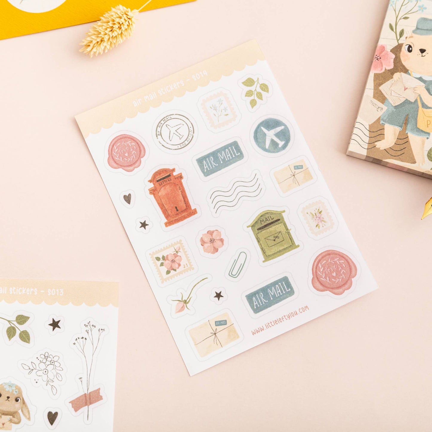 Stickervel Air Mail