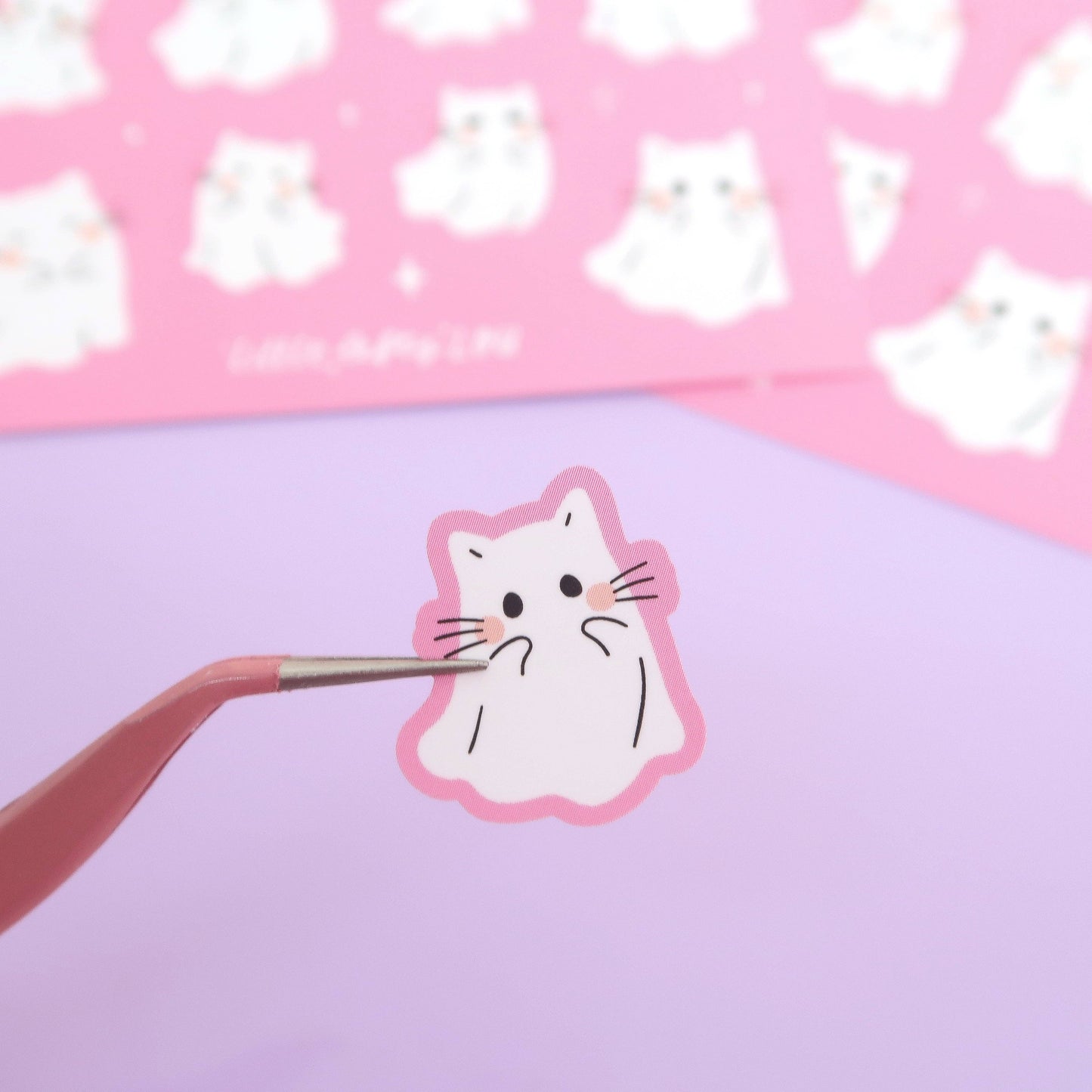 Stickervel Spooky Cats