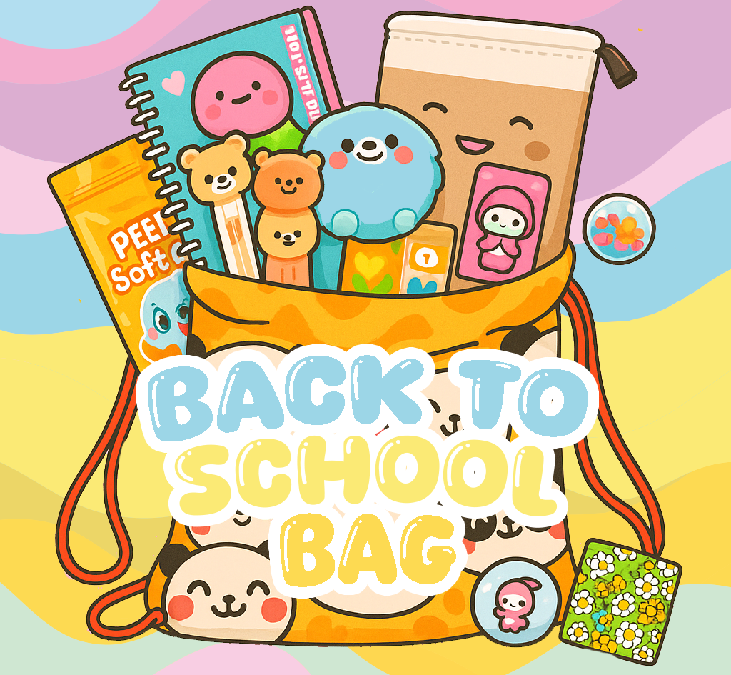 Kawaii Back to School bag 🎒📚- 50% voordeel ✨(15 items)