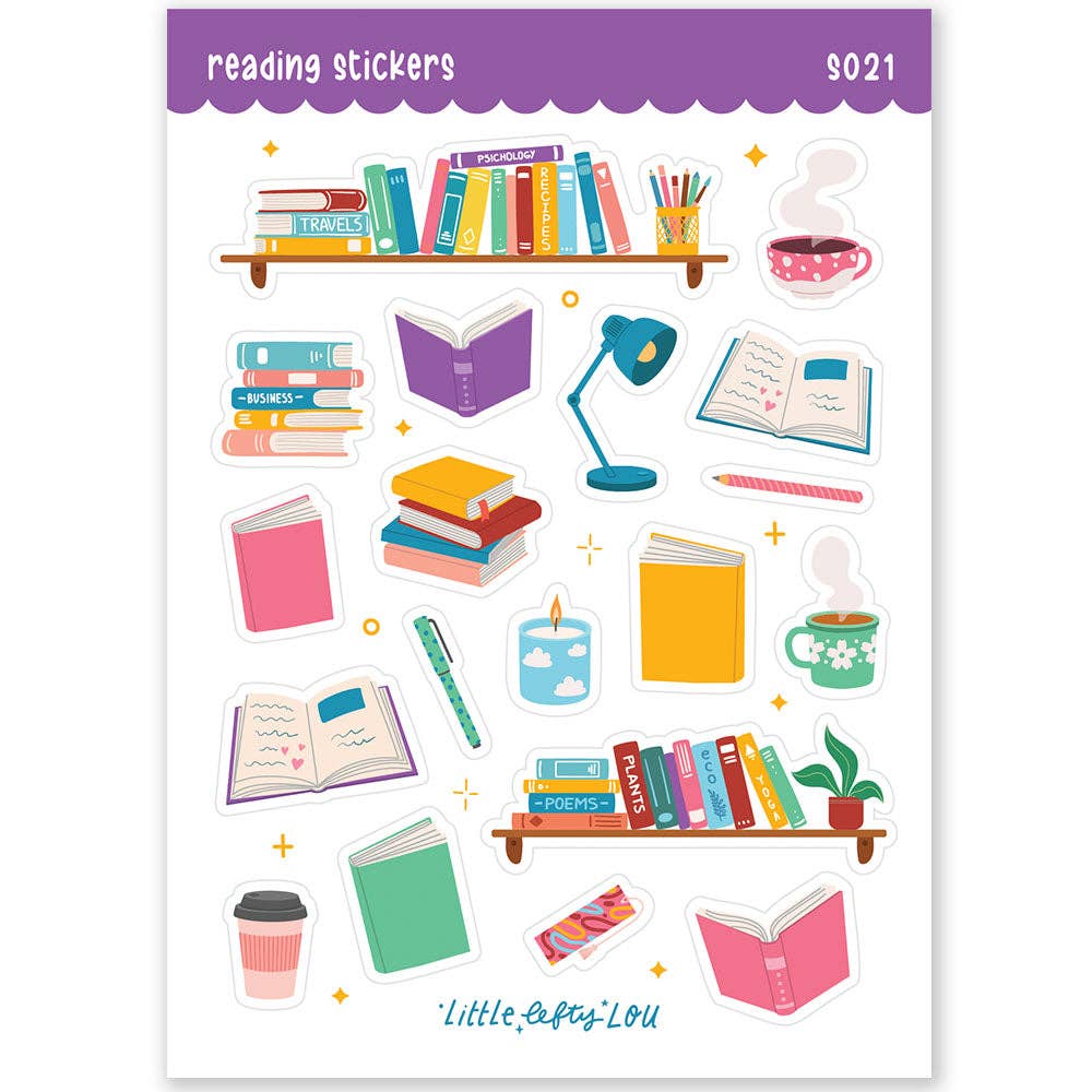 Stickervel Reading Books