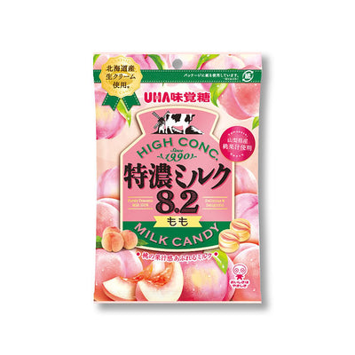 UHA Mikakuto Tokuno Milk Candy - Peach