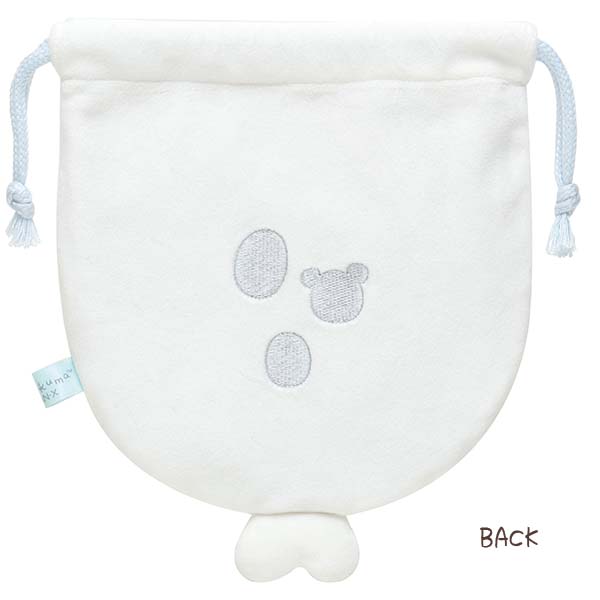 Rilakkuma Drawstring Bag - Ocean Relax Mood - Seal