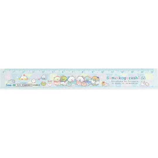 Sumikko Gurashi Liniaal - Shirokuma Hometown - Blue