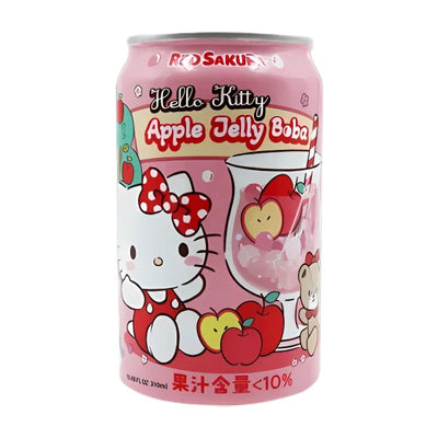 Hello Kitty Bubble Tea - Apple Jelly Boba