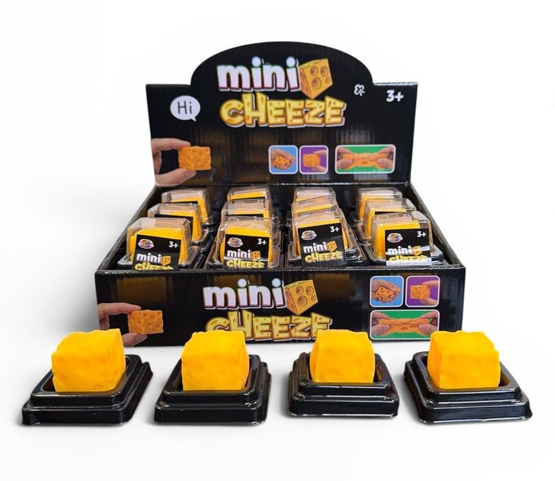 Mini Squeezy Cheese Squishy - 1 PCS