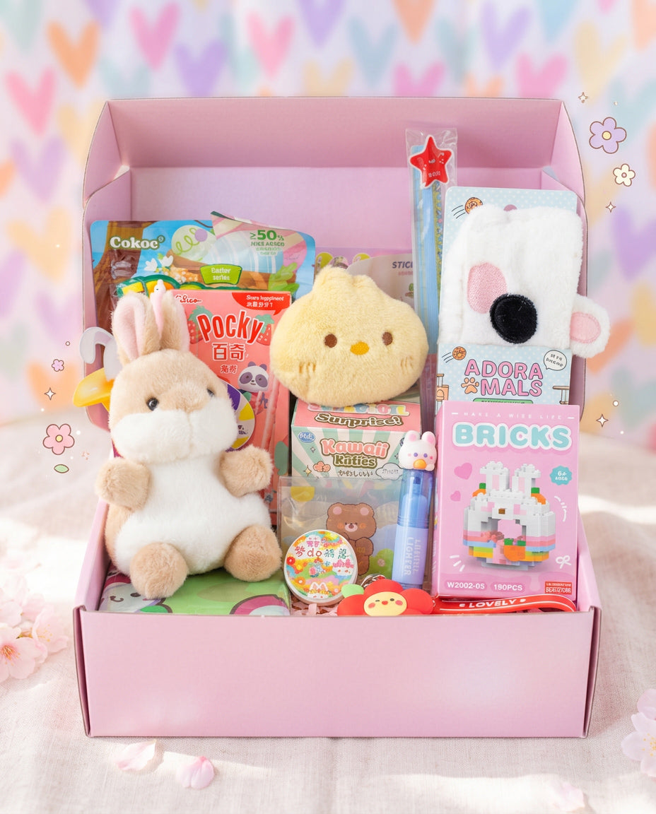 Kawaii Surprise Box 🌸🎁- 45% voordeel (15 items)