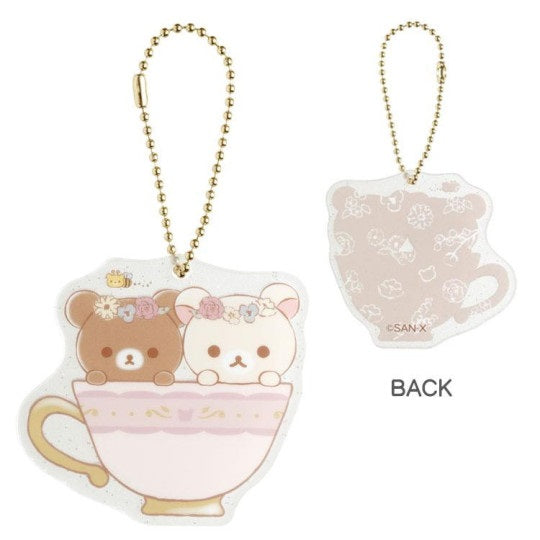 Blindbox Acrylic Keychain - San-X Rilakkuma - Flower Tea Time