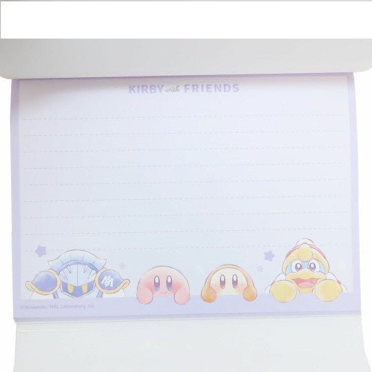 Memo Pad A6 - Kirby and Waddle Dee - Friends