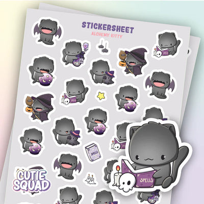 Stickervel - Witch Kitty - CutieSquad