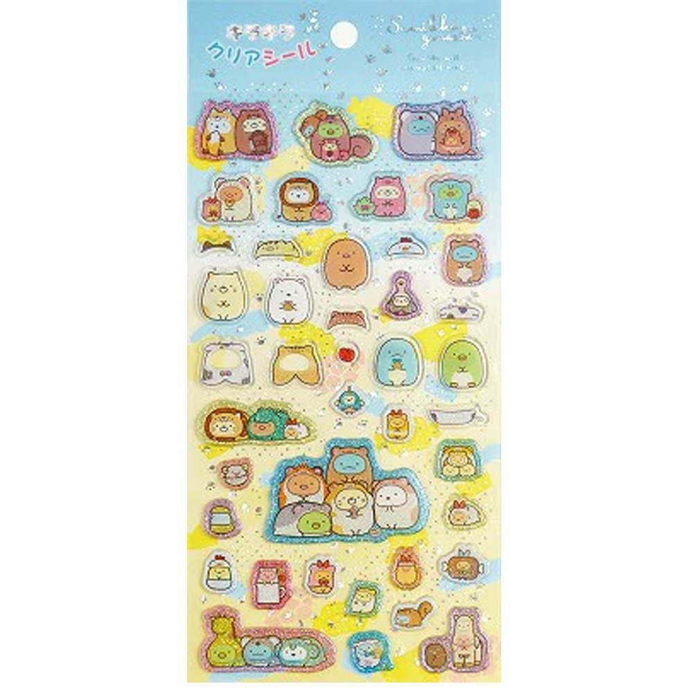 Stickervel Glitter San-X Sumikkogurashi - Circus