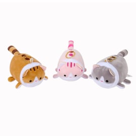 Plushie Soft Kawaii Cat - Grey
