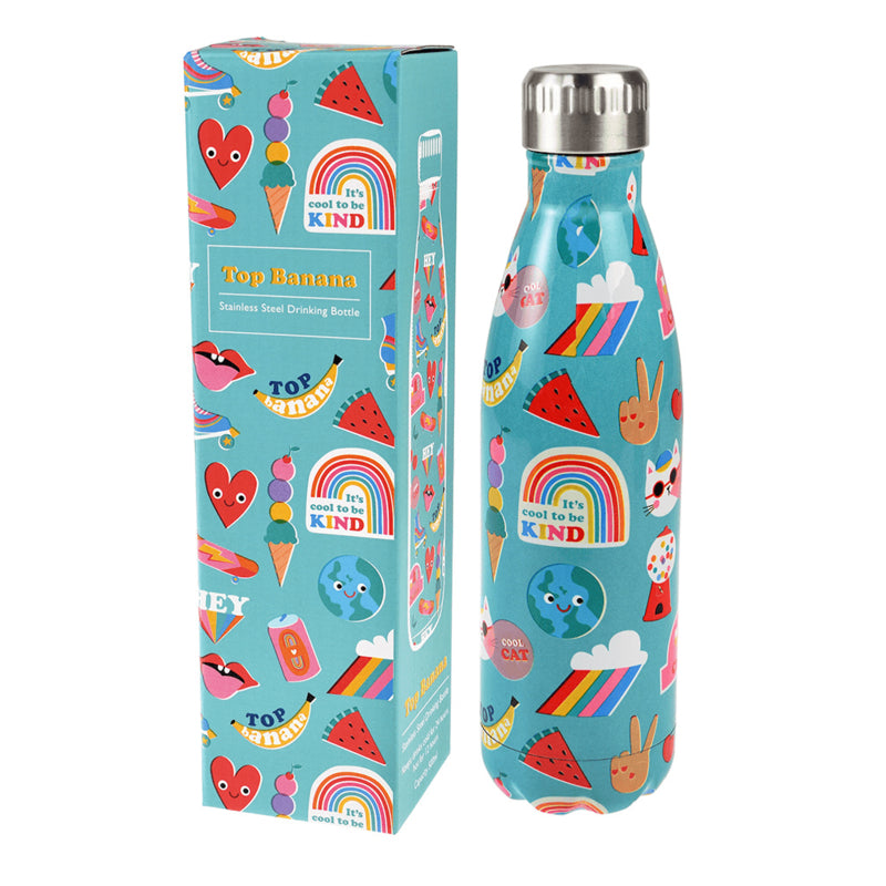 Drinkfles Top Banana (Thermofles RVS)