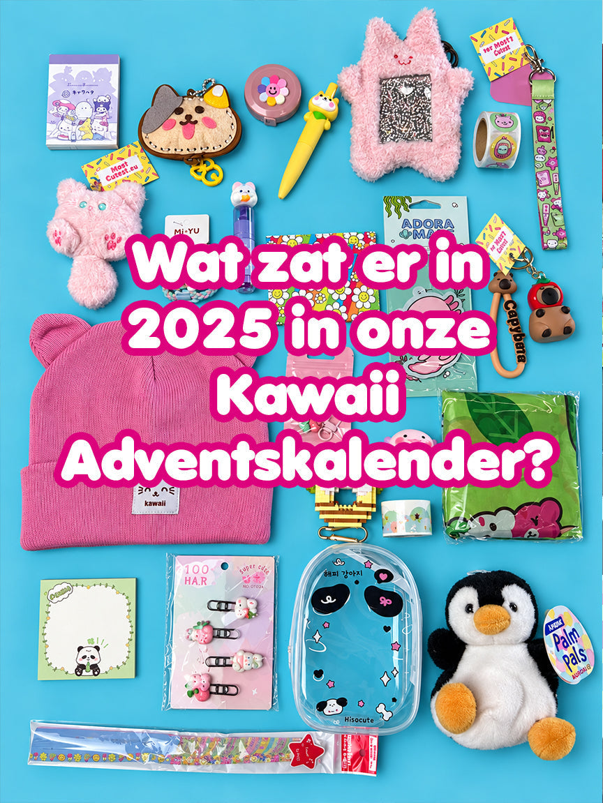 Wat zit er in onze Kawaii Adventskalender? Dit zat er de vorige jaren in! 🎁