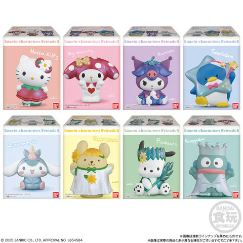 Sanrio Characters Figure + Gum Vol.3 - Pick your character