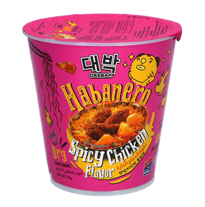 Daebak Habanero Noodles - Spicy Chicken Flavour