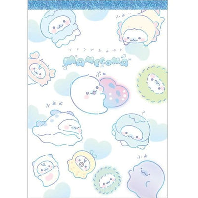 Memoblok Groot - Mamegoma: I Love Fluffiness - Blue