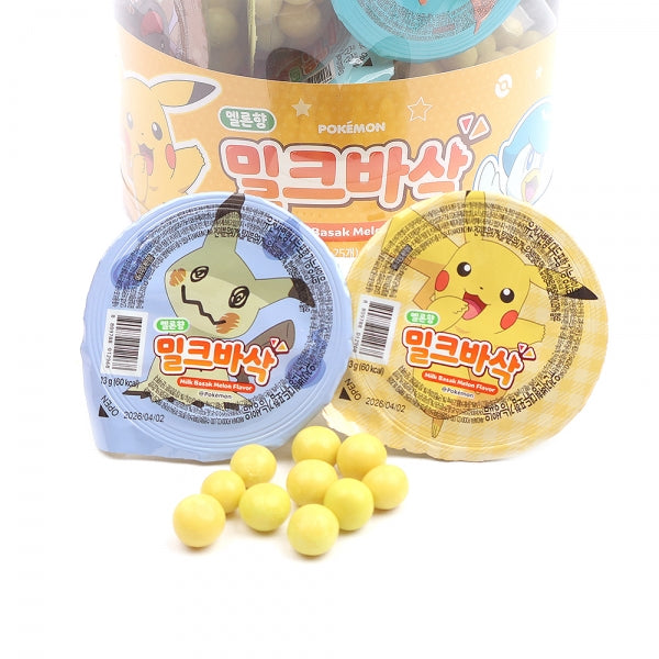 Pokémon Crispy Melon Milk Balls - 1 PCS mini pack
