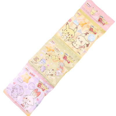 Pokémon Hoshi-Tabeyo Rice Crackers - Salt - 3 Pack THT 28-10-2026