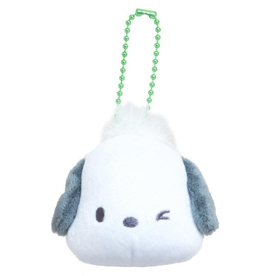 Sanrio Magnet Plush Keychain - Pochacco - Wink