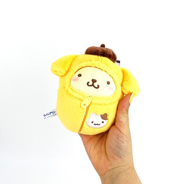 Plush Keychain Sanrio Pom Pom Purin - Cute Cocoon